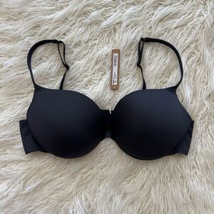 Skims Ultimate Push up Plunge Bra Onyx Size 38C